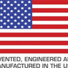 Stampede 19-23 Ram 1500 (Excl. Rebel/TRX) Vigilante Premium Hood Protector - Flag