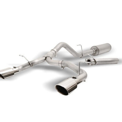 Gibson 21-22 Ford Bronco 4DR Cat-Back Dual Split Exhaust - Stainless