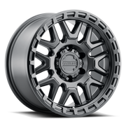 Raceline 953B Krank 17x8.5in / 6x135 BP / 0mm Offset / 87.1mm Bore - Satin Black Wheel