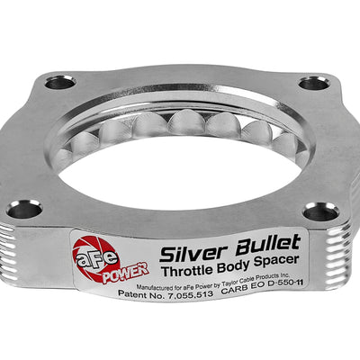 aFe Silver Bullet Throttle Body Spacers TBS BMW 335i (N54) 07-11 135i/535i 08-10 L6-3.0L (tt)