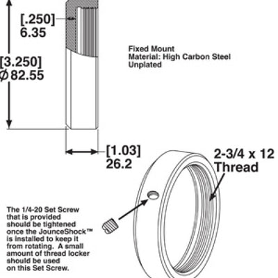 SPC Performance END MOUNT & ADAPTOR ASSY