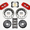 Wilwood AERO4 Rear Kit 14.00in Drilled Red 97-04 Corvette C5/Z06 05-13 C6