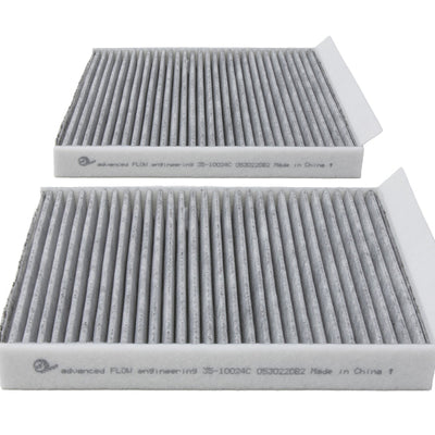 aFe 09-19 BMW 5/6/7 Series Various Models Carbon Cabin Air Filter (Pair)