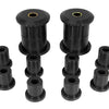 Prothane 70-83 AMC 2.0 OD Spring & Shackle Bushings - Black