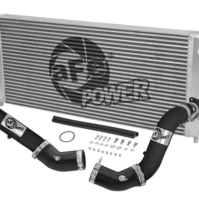 aFe BladeRunner Intercooler w/ Black Tubes 16-17 Nissan Titan XD V8 5.0L (td)