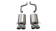 Corsa 2005-2007 Chevrolet Corvette (C6) 6.0L/6.2L Polished Sport Axle-Back Exhaust w/4.5in Tips