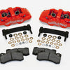 Wilwood AERO6 Front Caliper & Bracket Kit - Red 97-13 C5/C6 Corvette w/ OEM HD/Z51 Rotors