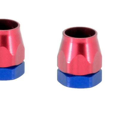 Spectre Magna-Clamp Hose Clamps 7/32in. (2 Pack) - Red/Blue