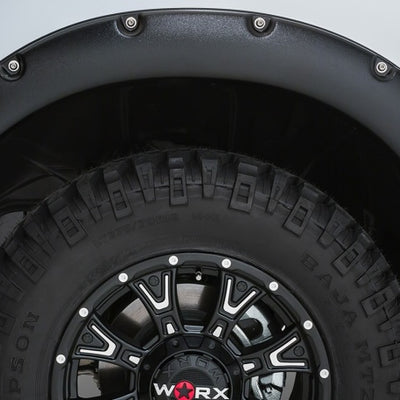 Stampede 2009-2018 Dodge Ram 1500 67.4/76.3/96.3in Ruff Riderz Fender Flares 4pc Textured