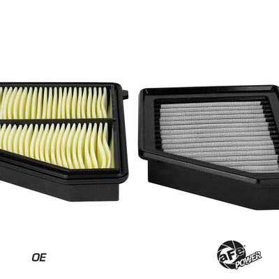 aFe MagnumFLOW Pro DRY S OE Replacement Filter 16-19 Honda Civic I4-2.0L (T)