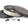 Ford Racing Black/Red Slant Edge Air Cleaner