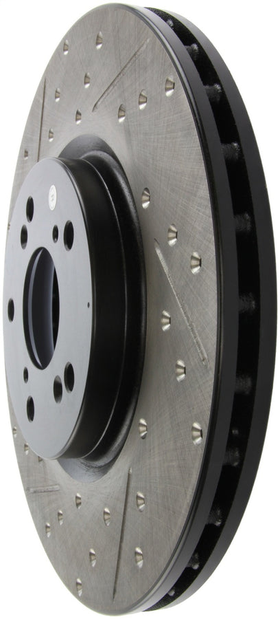 StopTech 04-08 Acura TL (Brembo Caliber) SportStop Slotted & Drilled Right Front Rotor