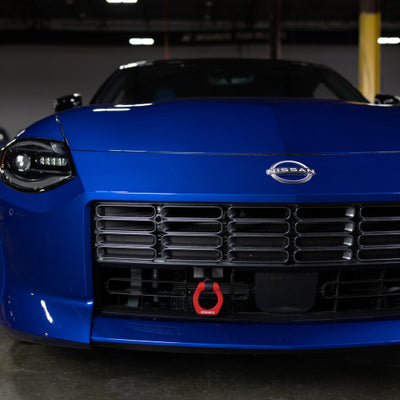 Mishimoto 2023+ Nissan Z Tow Hook (Front) Blue