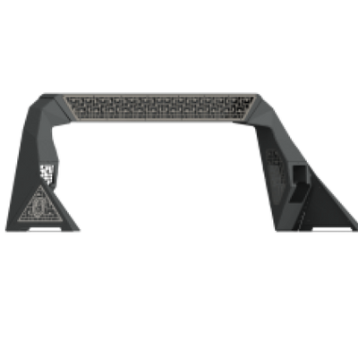 Road Armor 99-20 Ford F-250 iD Headache Rack w/Bedrail Pods / Dual Cube - Raw