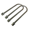 MaxTrac 98-09 Ford Ranger 2WD Rear U-Bolts for 1in/3in Lift Blocks - 10.75in x 3.00in x 1/2in