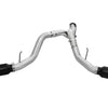 aFe Atlas Exhaust 4in DPF-Back Al Steel 11-14 Ford Diesel Trucks V8-6.7L (td)