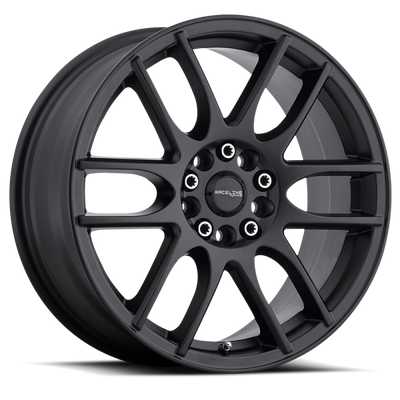 Raceline 141B Mystique 18x7.5in / 5x110/5x114.3 BP / 42mm Offset / 72.62mm Bore - Satin Black Wheel