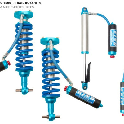 King Shocks 2019+ Chevrolet Silverado 1500 Front 2.5 Dia Rem. Res Coilover w/Adjuster (Pair)