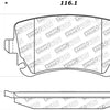 StopTech Street Touring 07-09 Audi RS4 Rear Pads