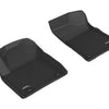 3D MAXpider 2017-2020 Nissan Armada Kagu 1st Row Floormat - Black