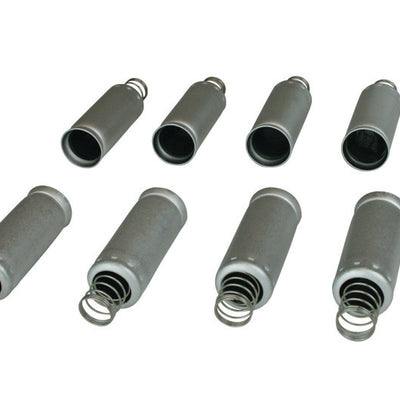 Moroso GM LS Spark Plug Wire Set Heat Shields - Aluminum - 8 Pack