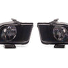 Raxiom 05-09 Ford Mustang Axial Series OEM Style Rep Headlights- Chrome Housing (Clear Lens)