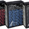 Project Kics Leggdura Racing 53mm EL53 Shell Type Lug Nut 16 Pcs + 4 Locks 12X1.50 Red