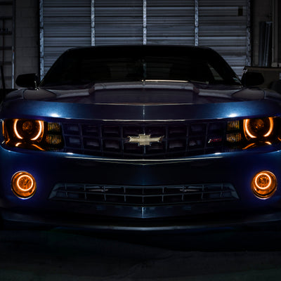 Oracle 10-13 Chevrolet Camaro LED Fog Halo Kit - Amber SEE WARRANTY