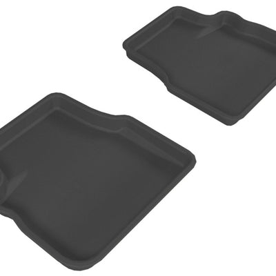 3D MAXpider 2009-2013 Subaru Forester/Impreza/WRX/Sti Kagu 2nd Row Floormats - Black