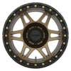Method MR106 Beadlock 17x9 -44mm Offset 5x5 71.5mm CB Method Bronze w/BH-H24125 Wheel
