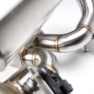 Agency Power Valvetronic Exhaust System Black Tips Can-Am Maverick X3 Turbo 2017-2022