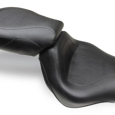 Mustang 02-08 Honda VTX1800C Sport Touring 2PC Seat - Black