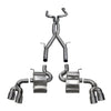 Corsa 2016-2024 Chevy Camaro SS 6.2L Xtreme+ 2.75in Cat-Back Dual Rear Exit w/ Twin 4in PolishedTips