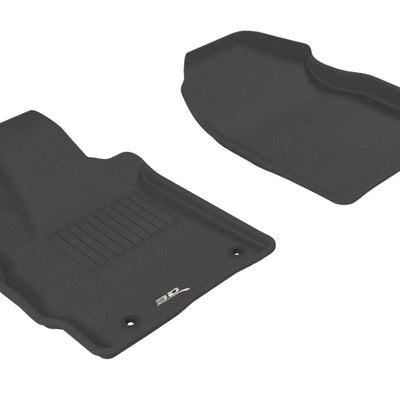 3D MAXpider 2007-2012 Mazda CX-7 Kagu 1st Row Floormat - Black