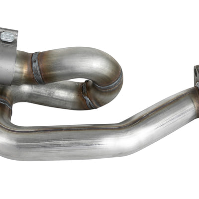 aFe POWER Twisted Steel Loop Relocation Pipe 2018 Jeep Wrangler (JL) V6-3.6L