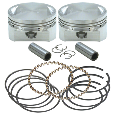S&S Cycle 84-99 BT 3-1/2in Standard Bore Forged Stroker Piston Kit