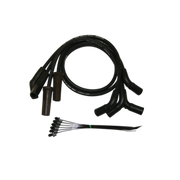 Moroso Harley-Davidson Milwaukee 8.65 Spiral Core Wire Set - Black