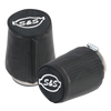 S&S Cycle Air Filter Cover For Tapered S&S Tuned Induction Filters - Black Nylon - 2 Pack