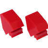 Prothane Universal Bump Stop Pull Through Style - Red