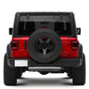 Raxiom 18-23 Jeep Wrangler JL Horizon LED Tail Lights- BlkHousing- Red Lens