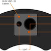 Fleece Performance Universal Molded Plastic 5in Intake Manifold Elbow w/ Sensor Mounting Provisions