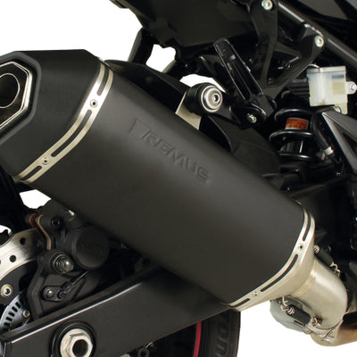 Remus 2018 Suzuki GSX-S 750/GSX-S 750 Z Okami Black Race Slip On w/Sound Insert