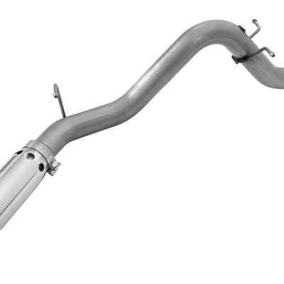 aFe LARGE BORE HD 3.5in DPF-Back SS Exhaust w/Polished Tip 2016 GM Colorado/Canyon 2.8L (td)