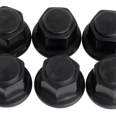 Ford Racing M12 x 1.5 Black Lug Nut - Set of 6