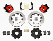 Wilwood Combination Parking Brake Rear Kit 12.19in Red Civic / Integra Disc 2.39 Hub Offset
