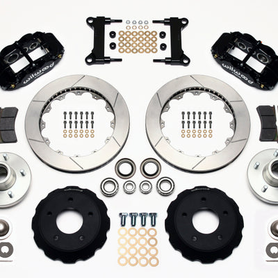 Wilwood Narrow Superlite 6R Front Hub Kit 14.00in Chevy C-10 60-87 CPP Drop Spindle