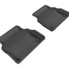 3D MAXpider 2011-2017 Audi A8 Kagu 2nd Row Floormats - Black