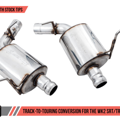 AWE Tuning 2020 Jeep Grand Cherokee SRT/Trackhawk Track-to-Touring Conversion Kit (Use w/Stock Tips)