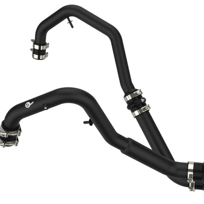 aFe Bladerunner Intercooler Hot Charge Pipe Black 2-2.5in 2021+ Ford F-150 V6-2.7L (tt)