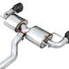 AWE Subaru BRZ/ Toyota GR86/ Toyota 86 Touring Edition Cat-Back Exhaust- Diamond Black Tips